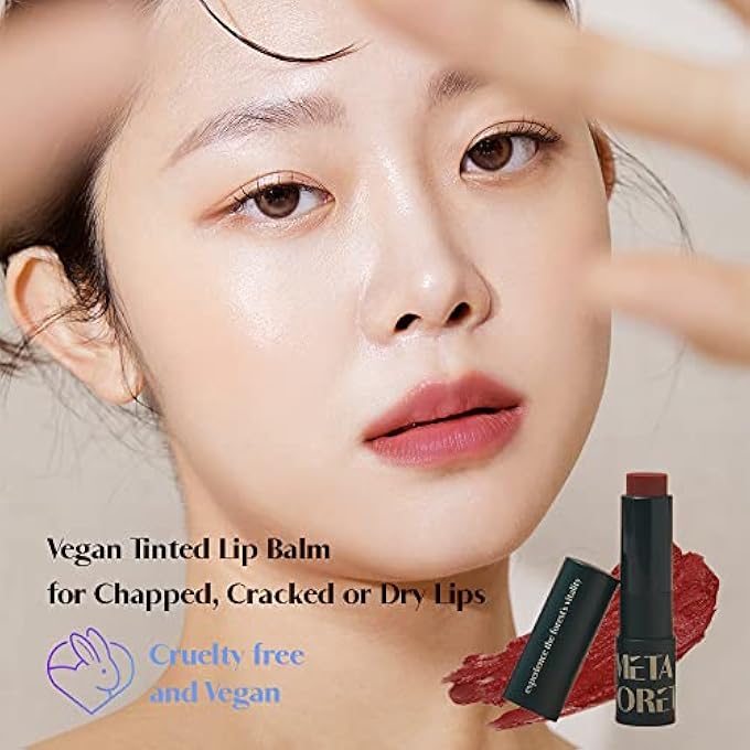 META FORET VEGAN TINTED LIP BALM 0.12OZ 3.5G EXPERIENCE SOFTER, MORE RADIANT LIPS WITH LIP TINT BUTTER BALM - MOISTURIZING, TINTED, AND PERFECT FOR LIP CARE AND LIP GLOW (#01 CLEAR) - Image 3